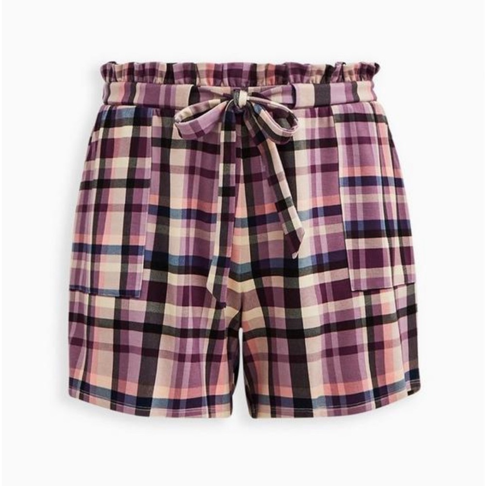 4X - torrid Paperbag Waist Shorts